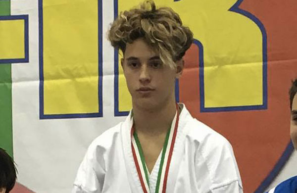 Karate, Matteo Mercuri medaglia d’oro Golden Cup a Velletri