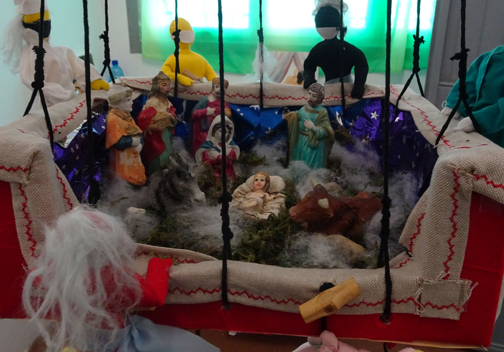 Il presepe in carcere a Catanzaro durante la pandemia
