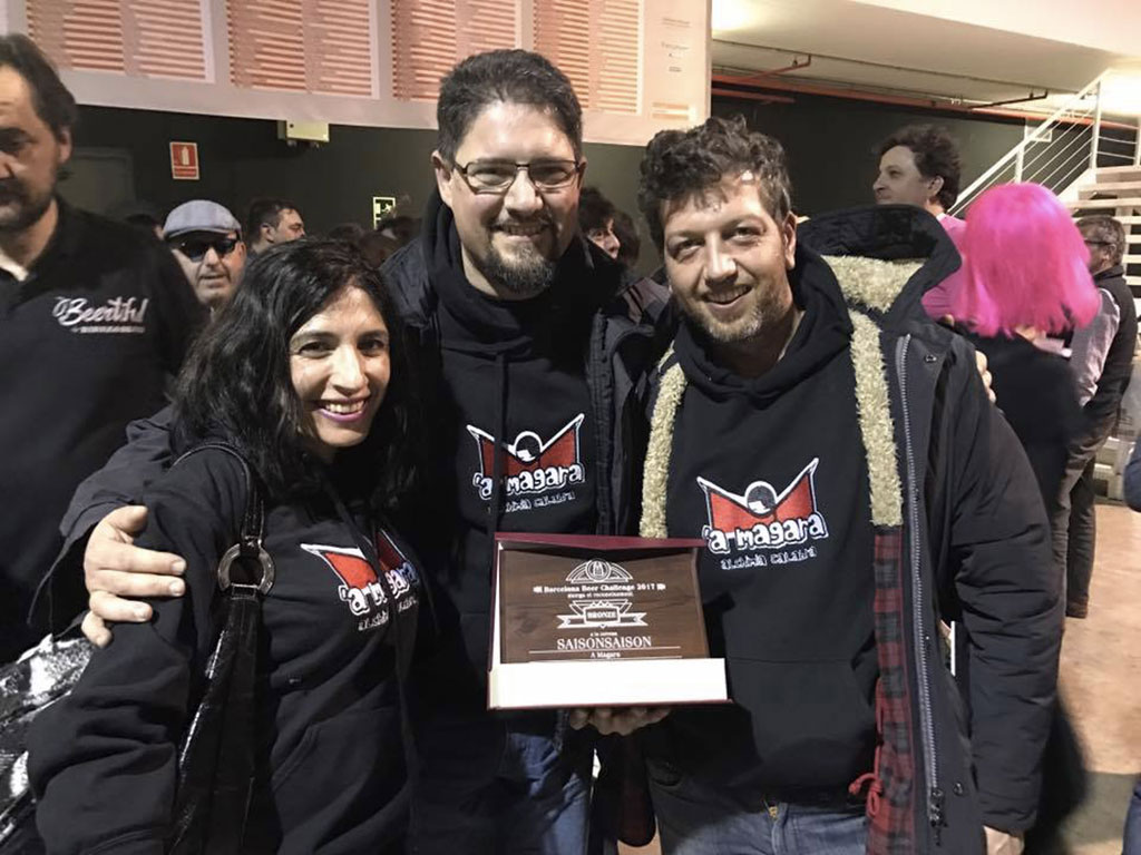 La SaisonSaison del birrificio di Nocera “A Magara” conquista bronzo al Barcellona Beer Festival