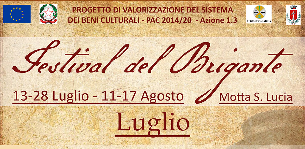 Tutto pronto per il “Festival del Brigante” a Motta Santa Lucia 