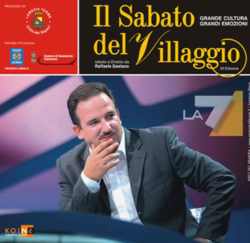 Lamezia: Luca Telese ultimo ospite rassegna Sabato del Villaggio 2013