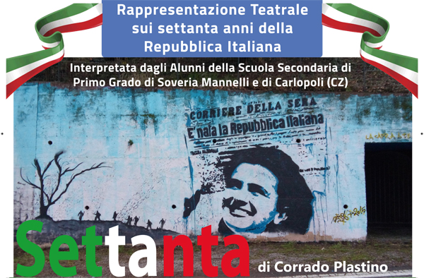 Rappresentazione teatrale dell’Istituto "Rodari" di Soveria e Carlopoli a Marzabotto e Stazzema