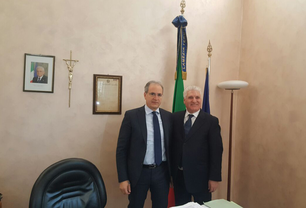 Lamezia, Magno incontra sindaco Mascaro: supporterò progetti Comune in Regione