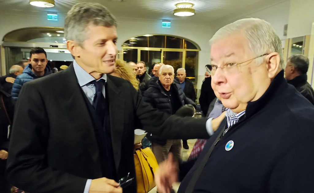 Regionali, Callipo incontra sottosegretario Martella a Vibo: "Vogliamo l'impegno concreto del governo per la Calabria"