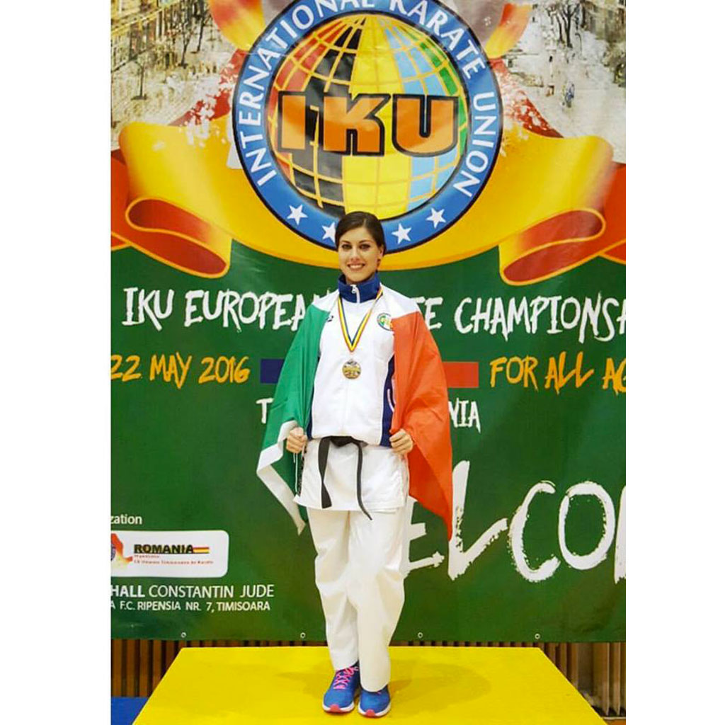 Lamezia, la karateca Martina Di Cello vince bronzo agli Europei 2016
