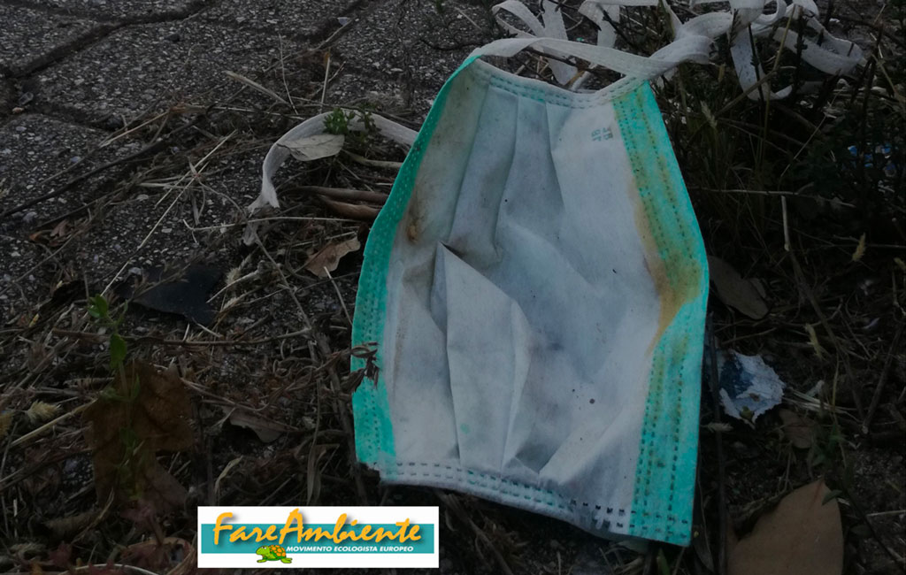 Fareambiente: "Ecco come smaltire mascherine e guanti, facciamo appello al senso civico"