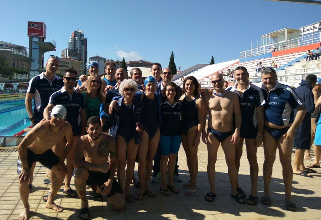 Quattro atleti dell’Arvalia Lamezia ai campionati Italiani Master di Nuoto a Palermo