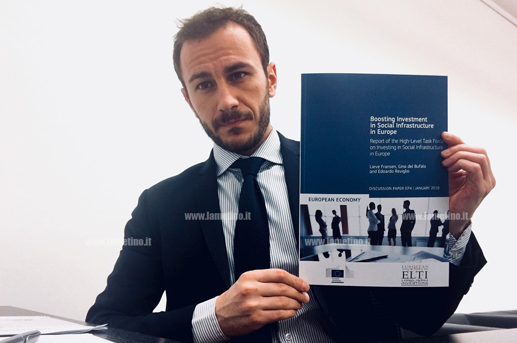 Presentato report per investimenti in infrastrutture sociali a Bruxelles, anche il lametino Matteo Cuda nella task force europea