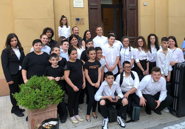La Melanium Orchestra di Maida si esibisce a Chiusi per la Rassegna “Ragazzi in gamba”