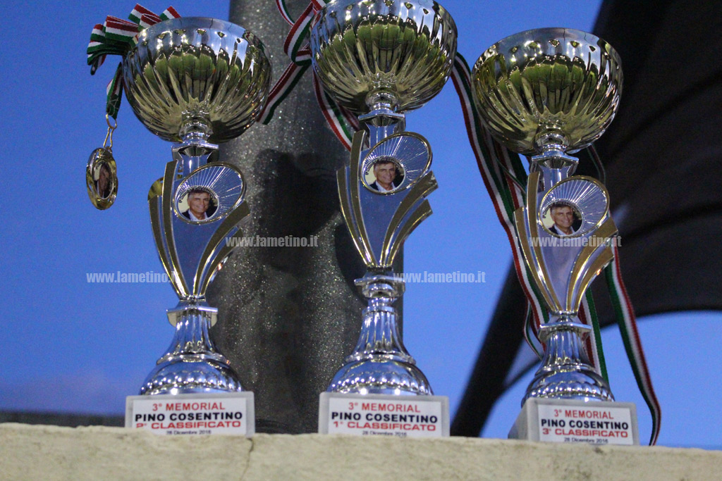 Lamezia, celebrato 3° memorial in ricordo di Pino Cosentino