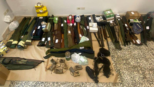 Bracconaggio nel Parco Nazionale d’Aspromonte, sequestrate armi e denunciata squadra di cacciatori