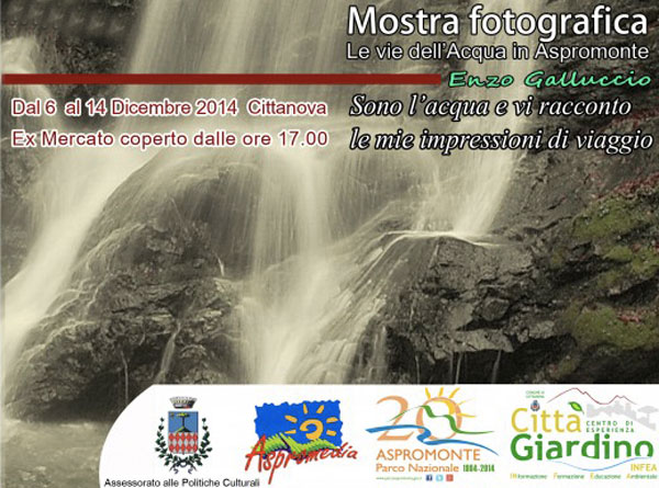 Calabria: Acqua come risorsa, convegno e mostra fotografica in Aspromonte