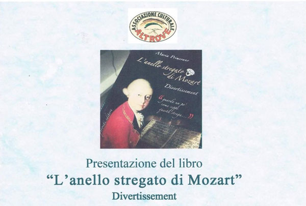 Lamezia: il 26 presentazione del libro “L’anello stregato di Mozart”