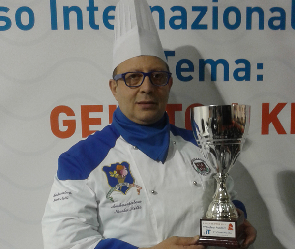 Nicola Netti finalista europeo al "Gelato Festival 2015"