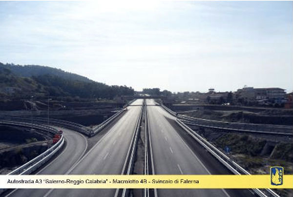 Calabria: A3, il 19 luglio chiusura notturna svincolo di Falerna 