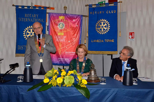 Rotary Club di Lamezia incontra Giancarlo Spezie governatore del Distretto 2100