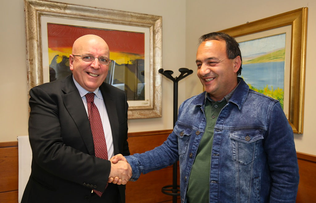 Presidente Oliverio incontra sindaco di Riace Domenico Lucano