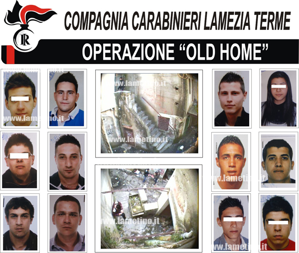 Lamezia: Operazione “Old Home”, smantellata organizzazione	