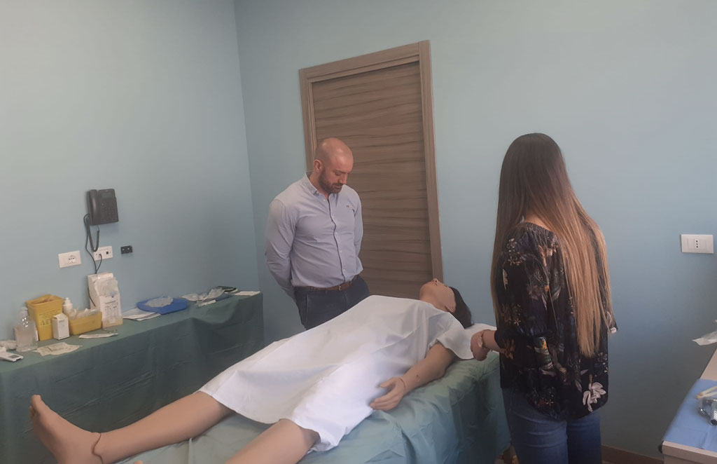 Opi Catanzaro, centro simulazione diventa realtà: dotato di manichino tecnologicamente avanzato