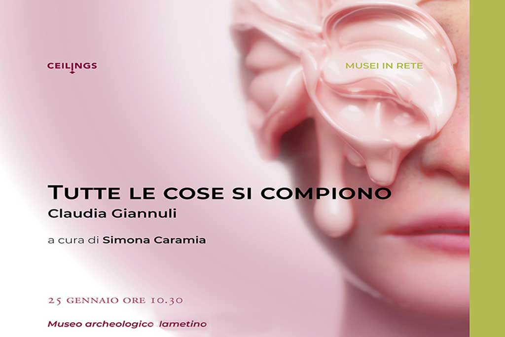 “Tutte le cose si compiono” al Museo archeologico Lametino il 25 gennaio