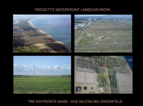 Lamezia: LameziaEuropa partecipa a Eire 2013 con progetto Waterfront da realizzare nell'Ex Sir