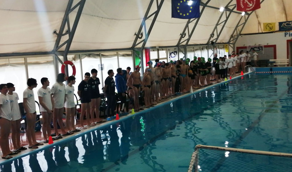 Pallanuoto, Arvalia Nuoto Lamezia di mister Mirante inizia il 2023 con un terzo posto