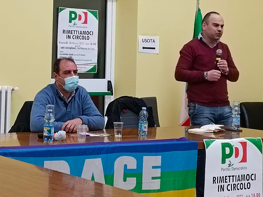 Verso le comunali a Maida, il sindaco Salvatore Paone sostenuto dal Pd per la sua ricandidatura