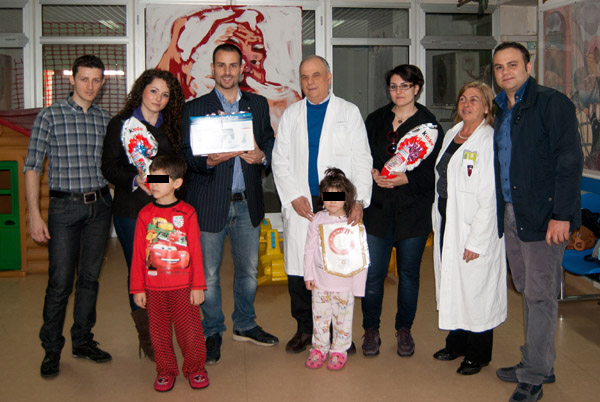 Lamezia: Rotaract dona apparecchio a reparto pediatria