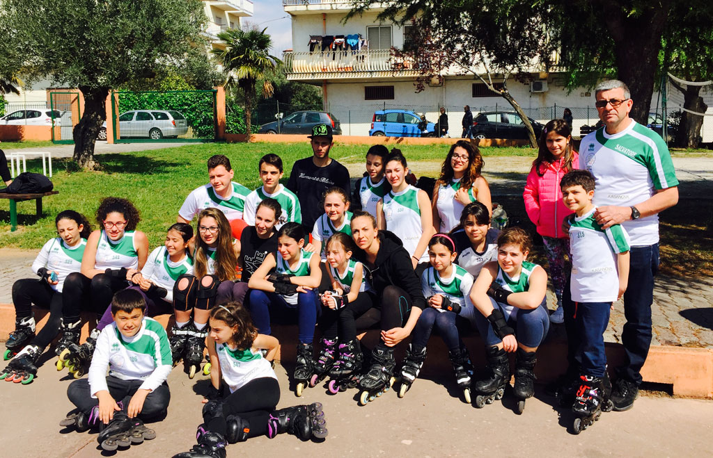 Asd pattinaggio Lamezia organizza stage formazione