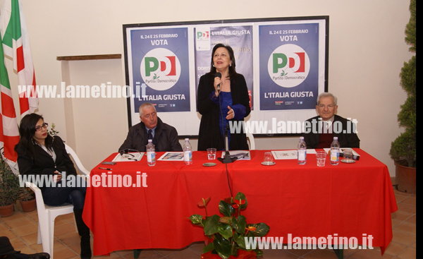 Lamezia: Il Pd e l'idea di un'Italia giusta con al centro il Mezzogiorno