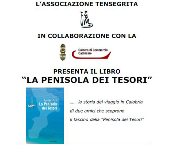 Calabria: 'La penisola dei tesori' di Agostino Perri sarà presentato da camera commercio Catanzaro