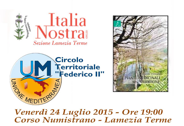 Lamezia: il 24 luglio presentazione del libro di Giuseppe Fontana