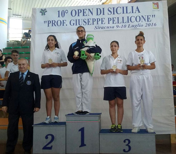 Karateka lametina medaglia di bronzo agli Open di Siracusa