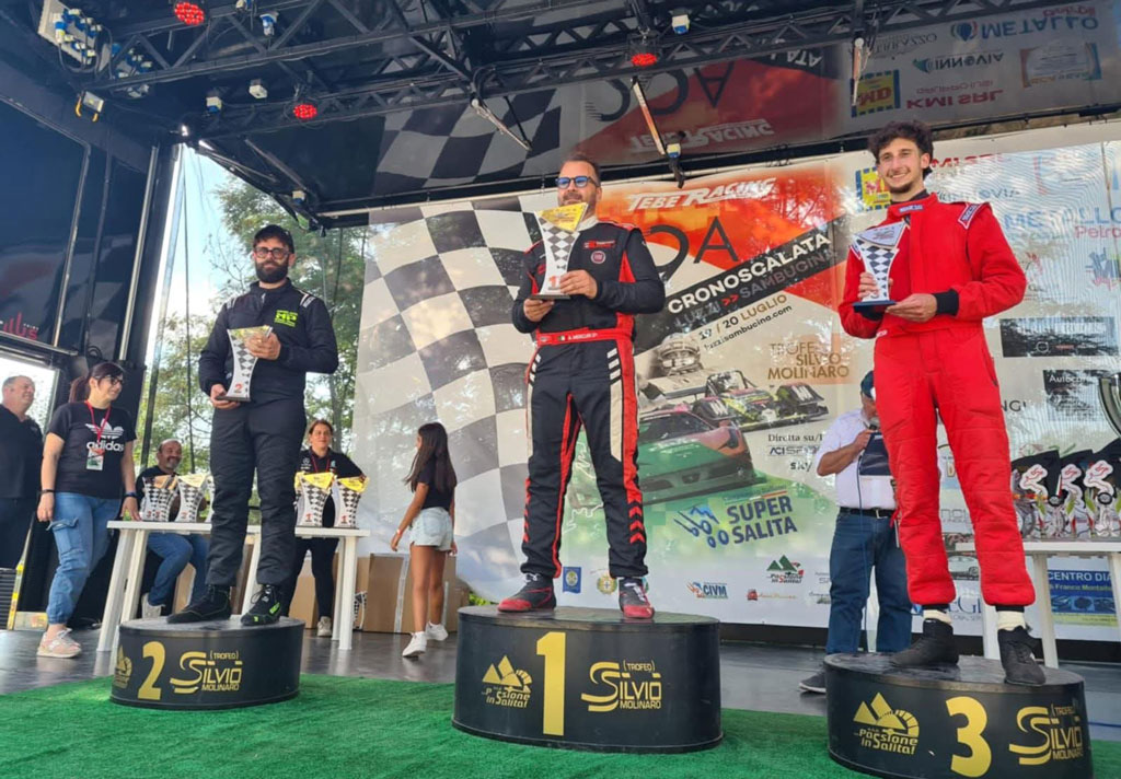 Il pilota lametino Mercuri vince anche a Luzzi Sambucina