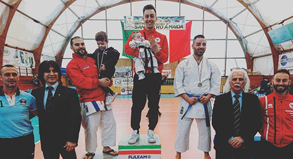 Accademia Karate Lamezia, Manuel Lestingi conquista primo posto in qualificazioni Campionati Italiani Assoluti