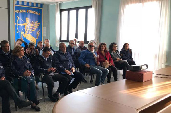 Questura di Catanzaro, attività di formazione della Polizia Stradale rivolta alla Polizia Municipale
