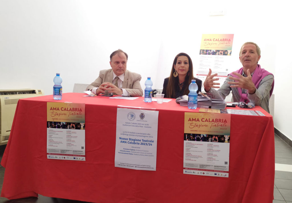 AMA Calabria presenta la stagione teatrale di Caulonia