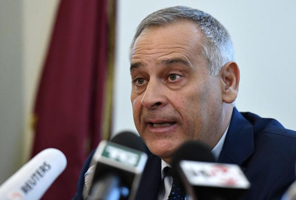 Prefetto Lamberto Giannini a Catanzaro per inaugurazione della Sala Operativa della Questura