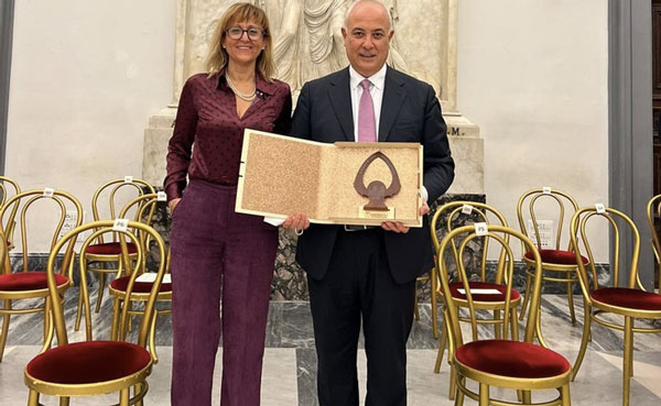 "Premio 100 Eccellenze Italiane - VII edizione" conferito a Camera Commercio Cosenza
