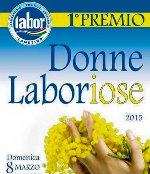 Lamezia: L’8 marzo consenga premio donne LABORiose 2015