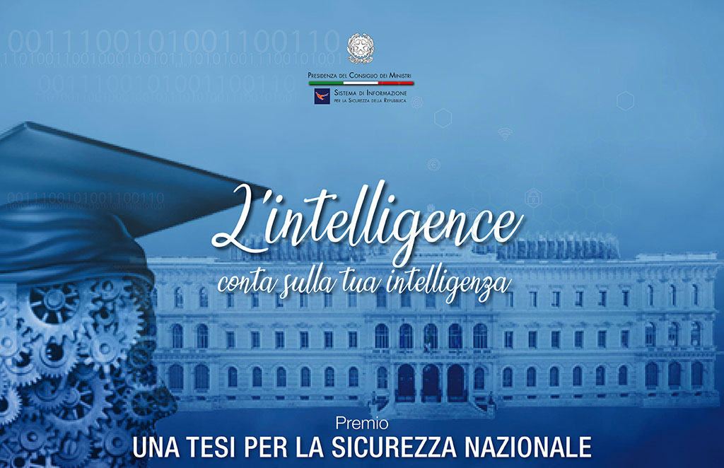 "Una tesi per la Sicurezza nazionale", tra i 7 vincitori del premio anche studente calabrese