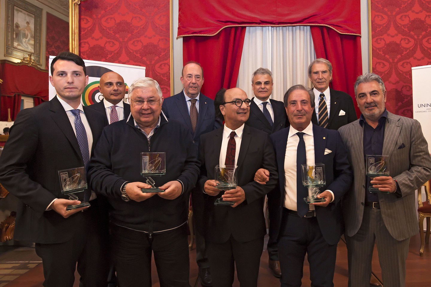 Premio "Csain e Unindustria Calabria per promozione valori sociali dello sport e dell'impresa", consegnati riconoscimenti