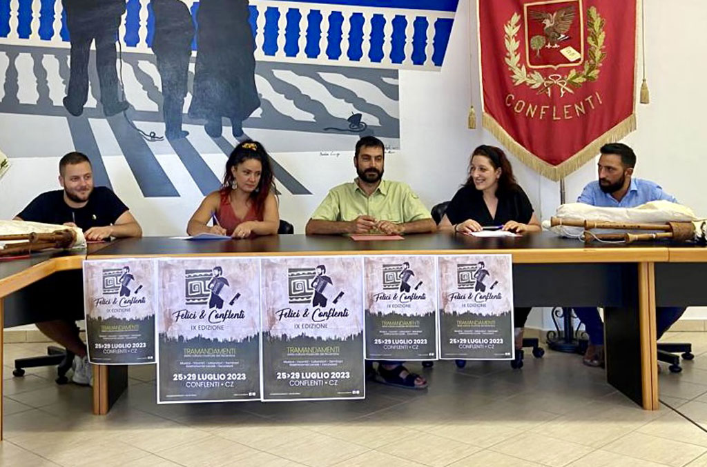 Presentato il programma di Felici & Conflenti dal 25 al 29 luglio: "Animare paesi per riscoprire il patrimonio immateriale del Meridione"