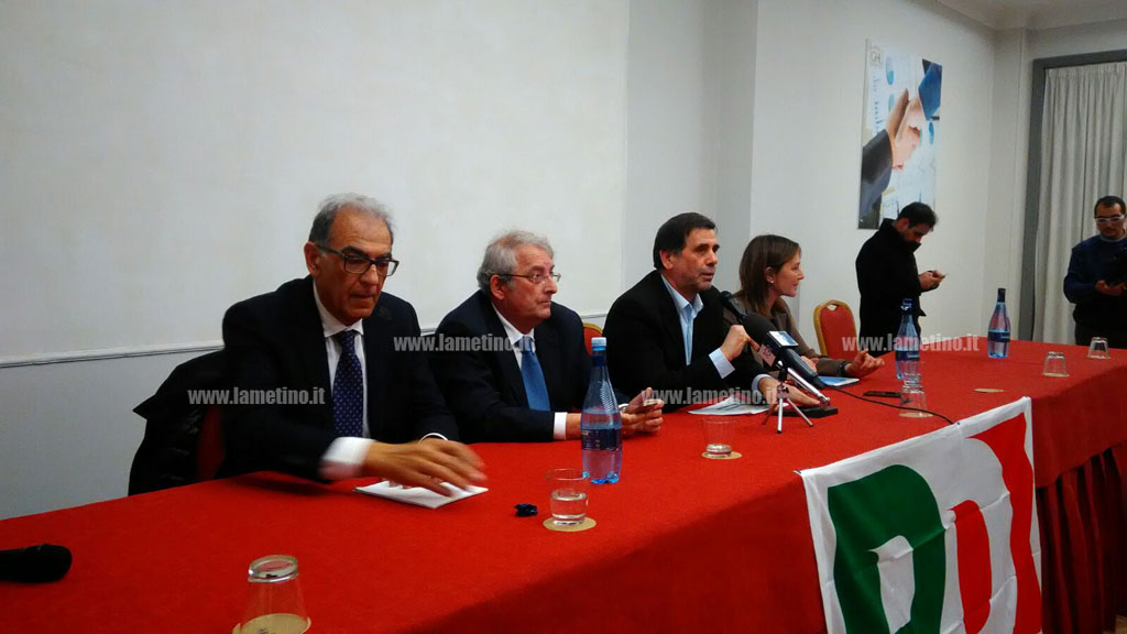 Lamezia: presentate candidature Pd, Magorno: “In campo c’è una forza politica responsabile”