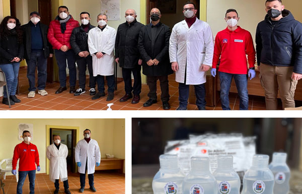 Giornata di screening a Jacurso: tamponi, mascherine e gel igienizzante donati ai cittadini