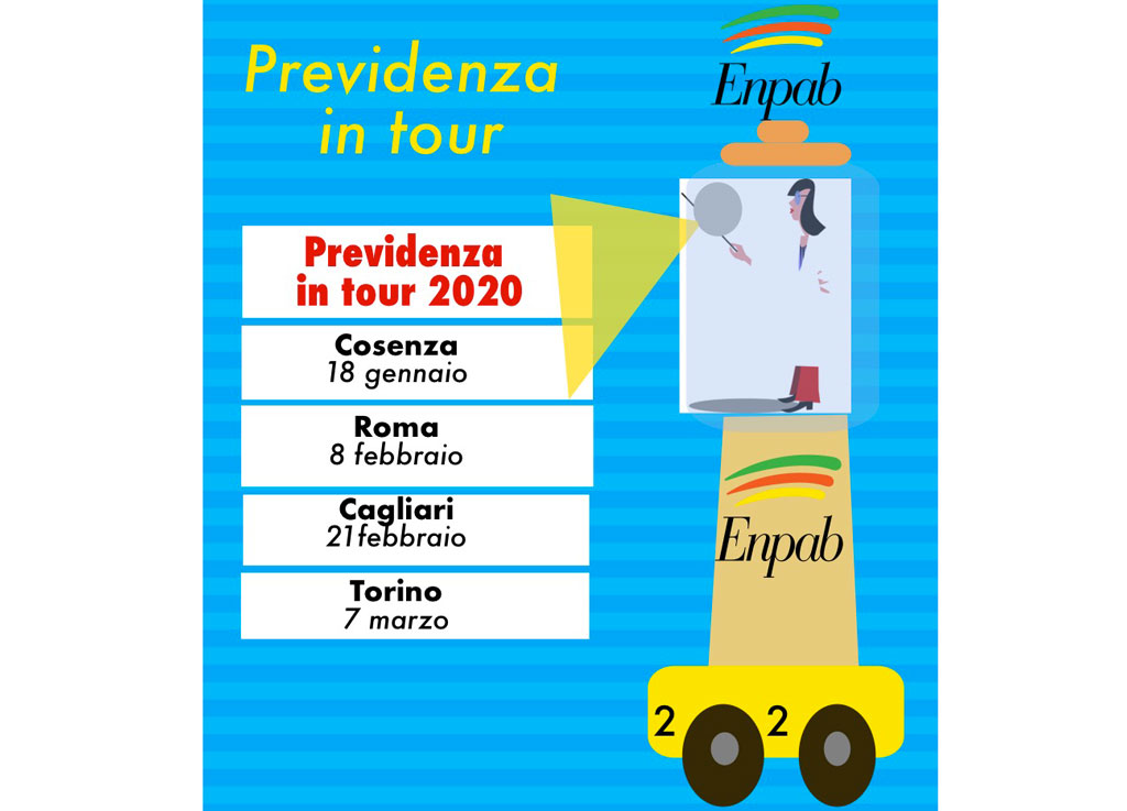Enpab: tappa a Rende per 'Previdenza in tour' con Ente biologi