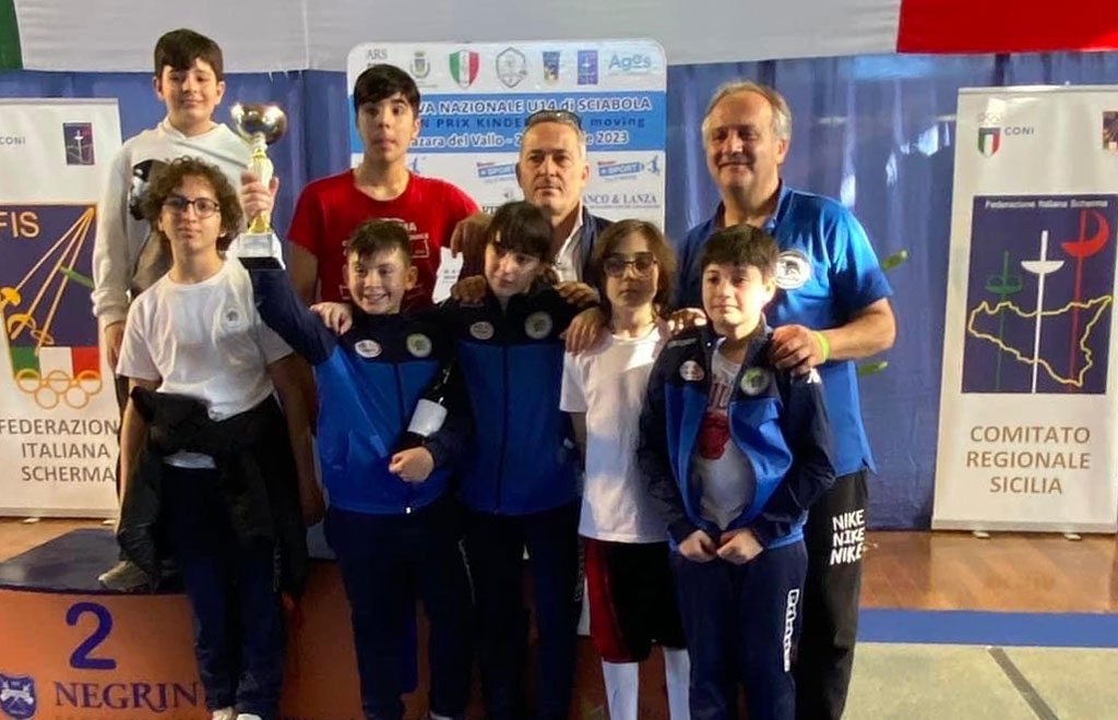 Asd Circolo Scherma Lametino alla seconda Prova Nazionale Gran Premio Giovanissimi di Sciabola