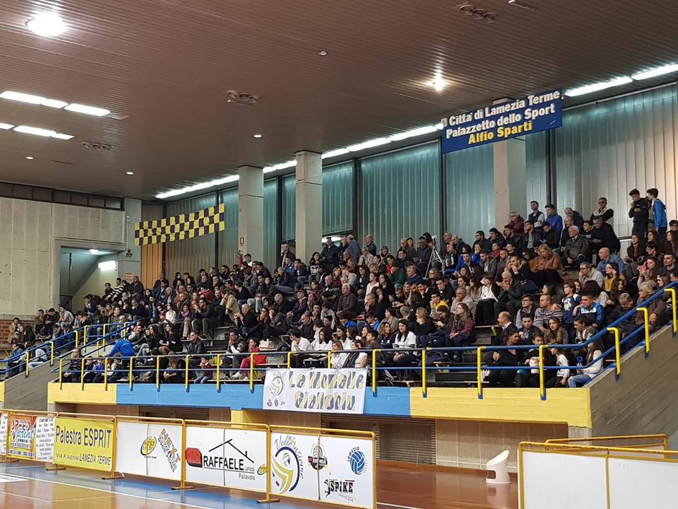 VolleYnsieme Raffaele Lamezia batte 3-0 la Gupe Volley Battiati