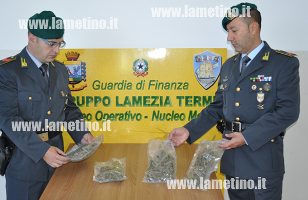 Lamezia: Guardia di Finanza, arrestato giovane “pusher” per detenzione di stupefacenti