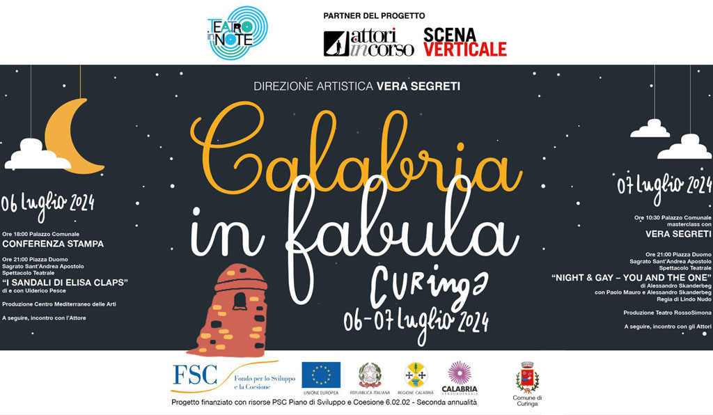 Dalla vicenda di Elisa Claps al tema dei diritti civili: a Curinga weekend di impegno civile con il teatro “Calabria in Fabula”